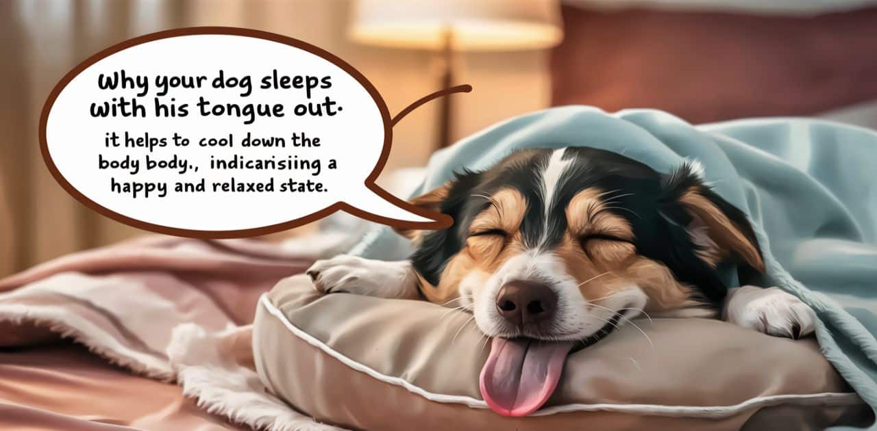 5 Surprising Reasons Why Your Dog Sleeps with His Tongue Out