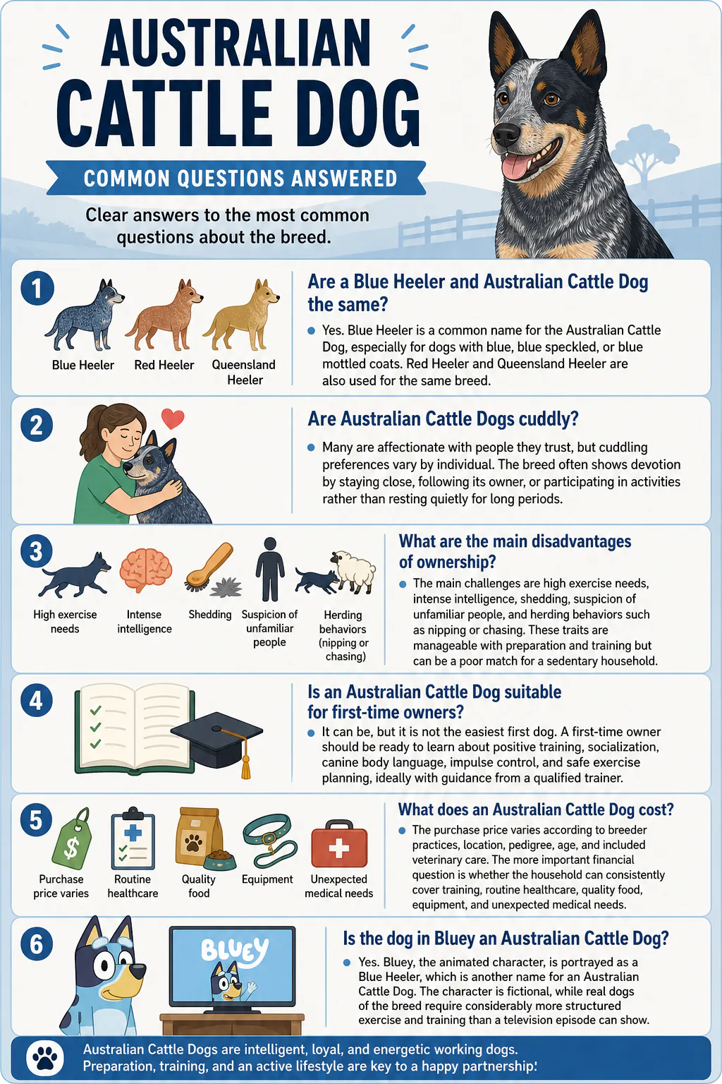 Is the dog in Bluey an Australian Cattle Dog?