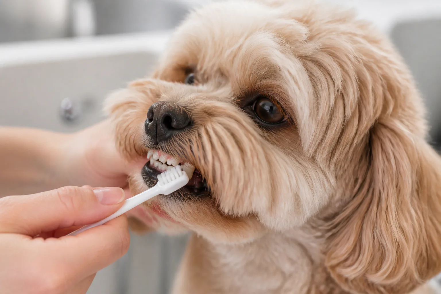 Shih-Poo Grooming and Dental Care