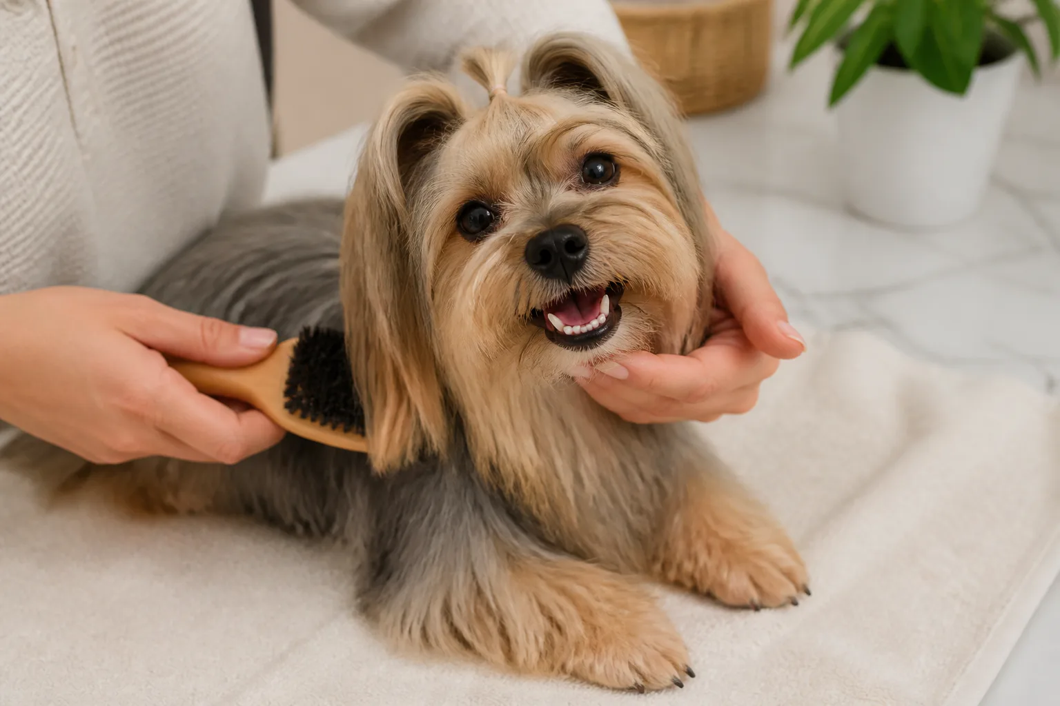 Grooming and Dental Care Routine